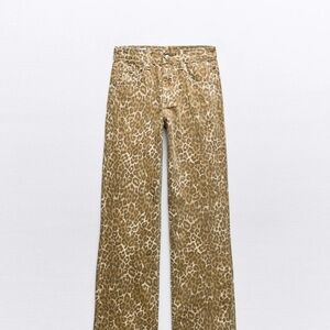 Zara Leopard jeans